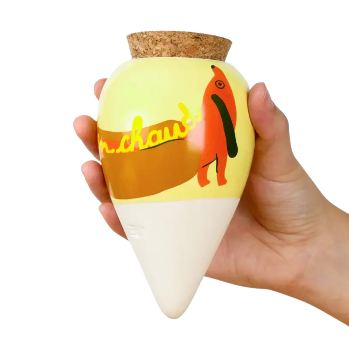 Bewässerungskegel Olla Hot Dog von Charlotte Janvier