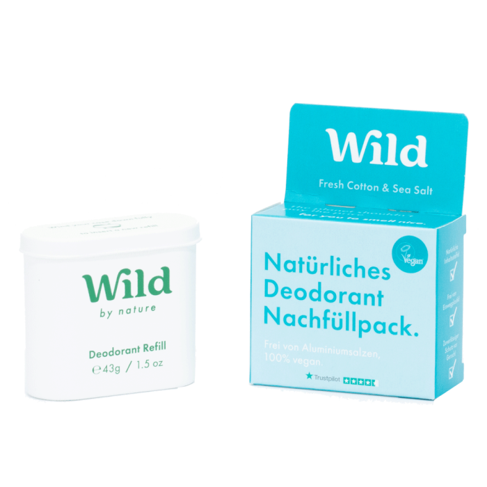 Deodorant Refill Fresh Cotton & Sea Salt