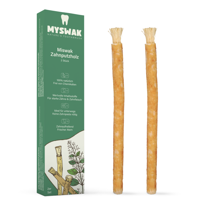 Miswak Zahnputzholz 2 Stück