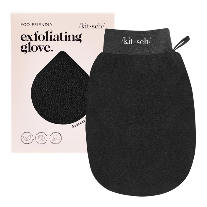 Peelinghandschuh Schwarz
