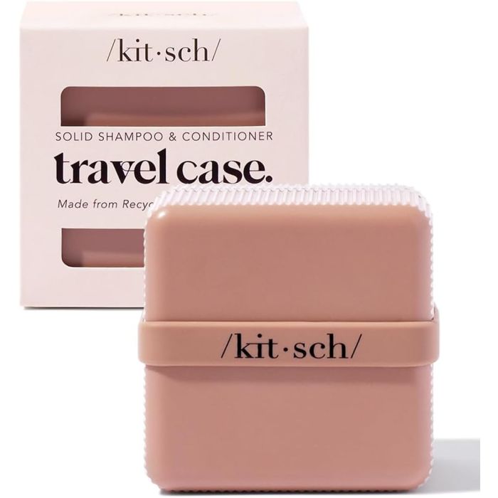 Beauty Reiseetui für feste Duschseife und Conditoner
