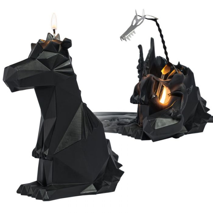 PyroPet Dreki Schwarz