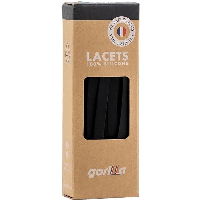 Elastische Schnürsenkel Flexibel Ohne Binden Breit Silikon Charcoal