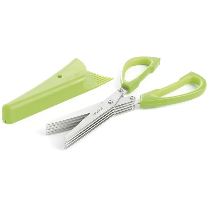 Kräuterschere mit Reinigungskamm