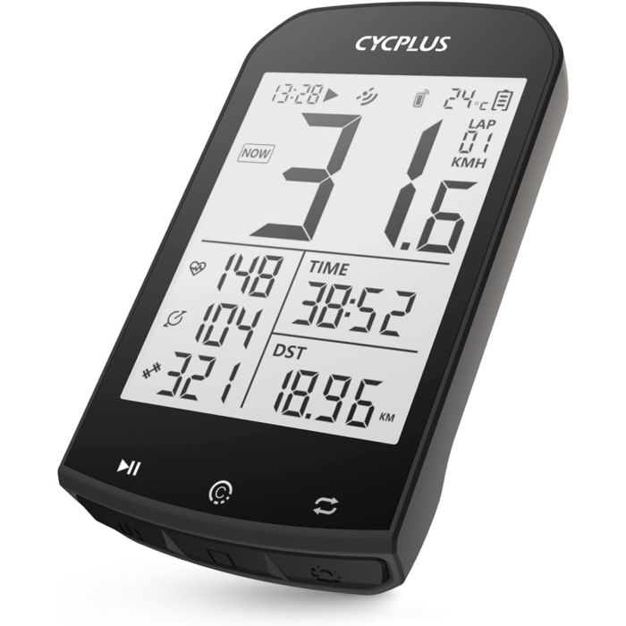 Fahrradcomputer M1 GPS Kabellos 2.9 Zoll LCD