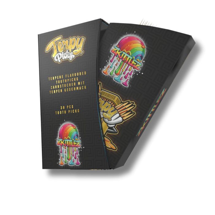 Terpy Picks Zahnstocher mit Geschmack Zkittlez