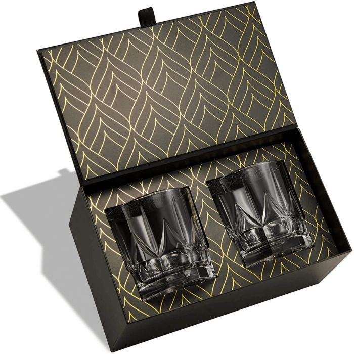 Eco Crystal Imperial Whiskeygläser Geschenkset 2er