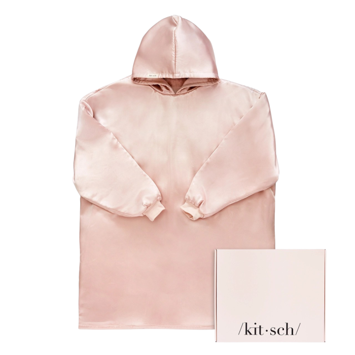Satinhoodie Glazey Blush