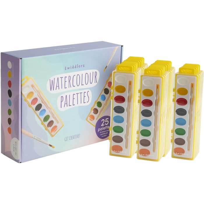 Malpalette Wasserfarbe 25 Sets