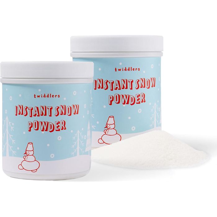 Kunstschnee DIY 2 Stück