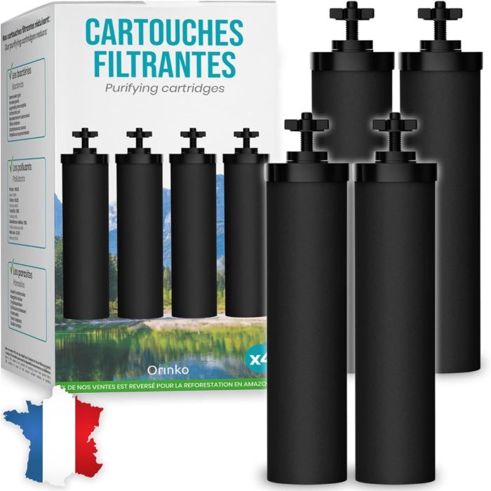 Gravity Wasserfilter für Berkey & Berkefeld 4er Set