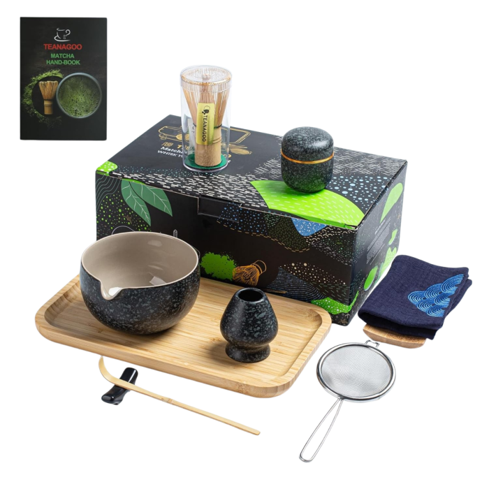 Matcha Set Obsidian 10-tlg.