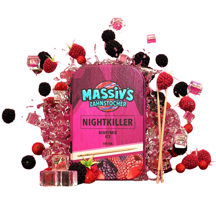 Massiv's Nightkiller Zahnstocher mit Geschmack Berrymix Ice