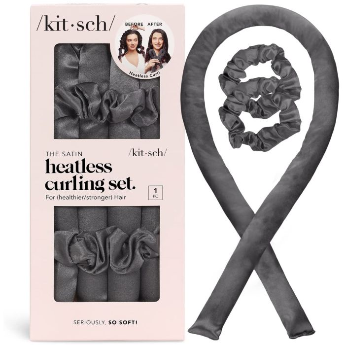 Heatless Curling Set Charcoal