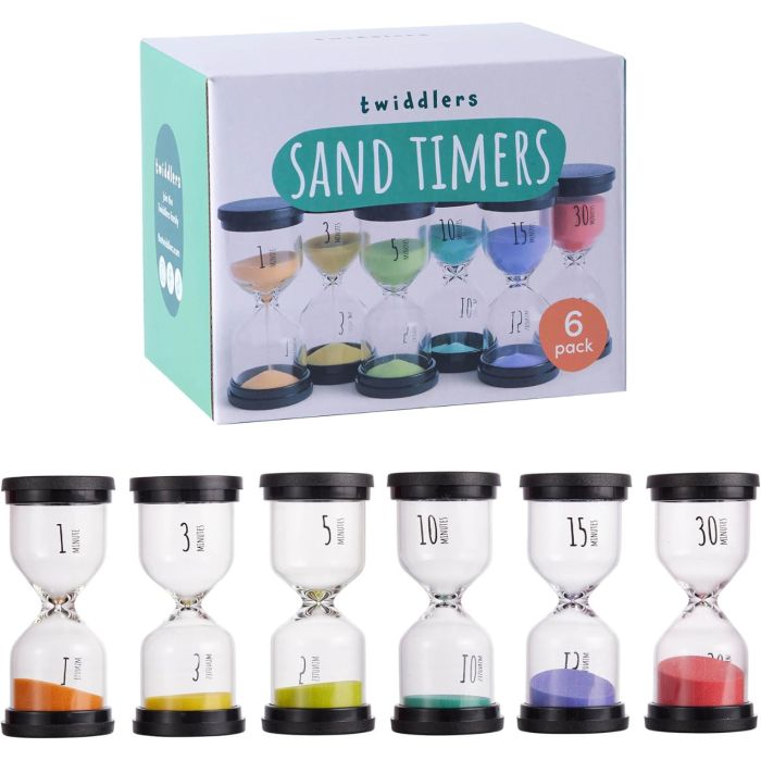 Sanduhr Timer 6 Stück