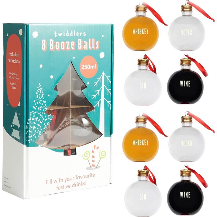 Boozy Baubles DIY 8 Stück 250ml