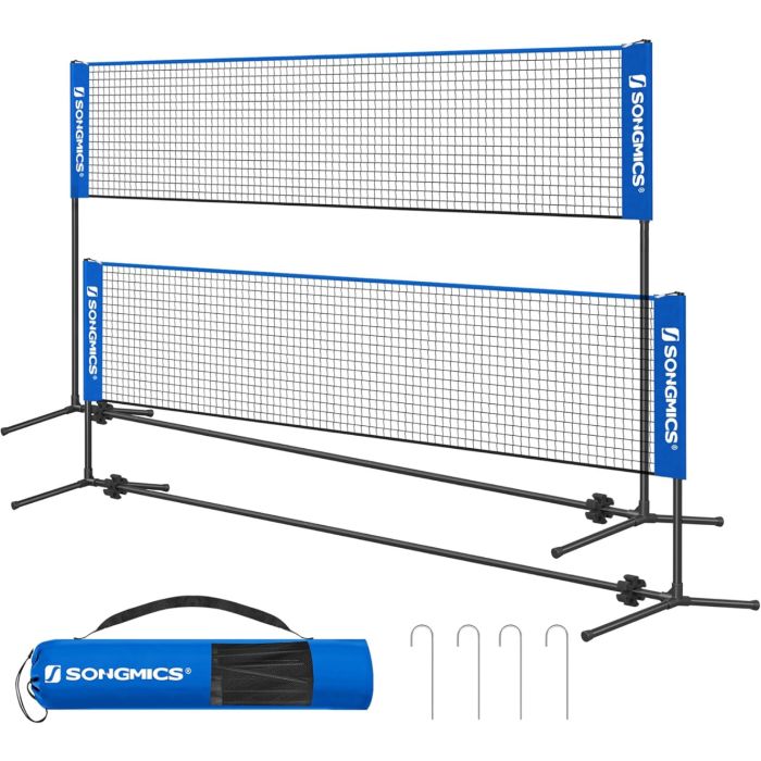 Badminton Netz Set 4 Meter Portabel