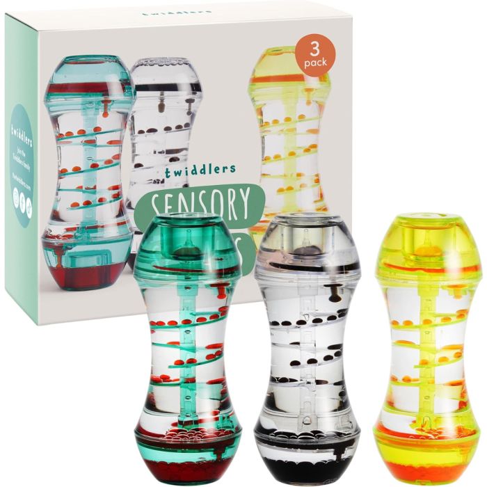 Flüssige Sanduhr Liquid Liquid Motion Timer 3er-Set