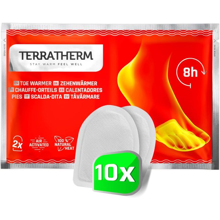 Zehenwärmer 10 Paar