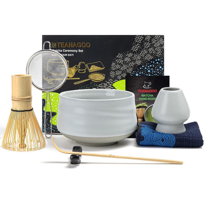 Matcha Set Weiss 7-tlg.