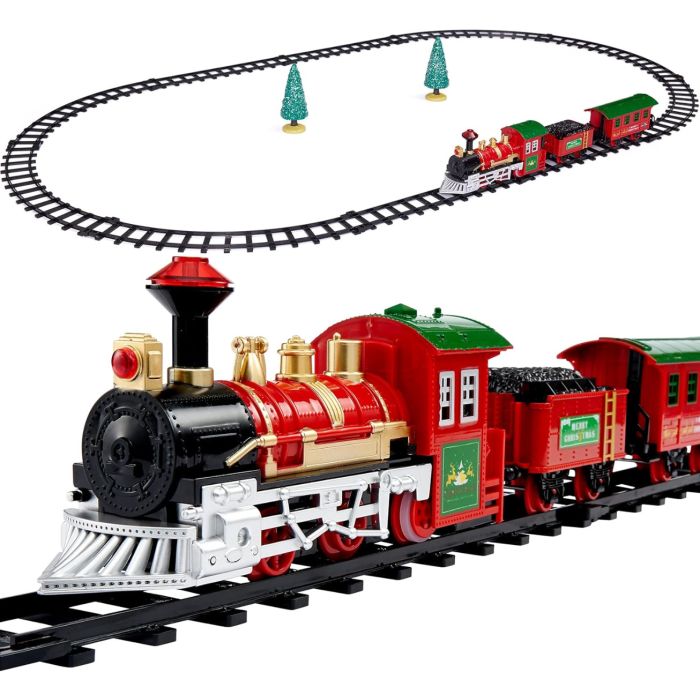 Weihnachtszug Eisenbahn 15-Teilig