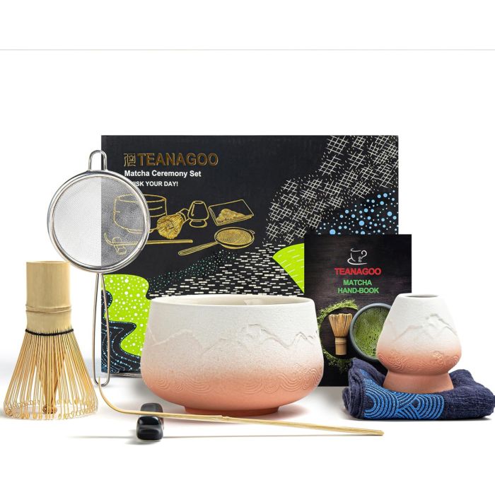 Matcha Set rosa Berg 7-tlg.