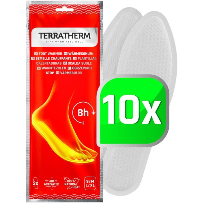 Wärmesohlen 10 Paar Grösse XL