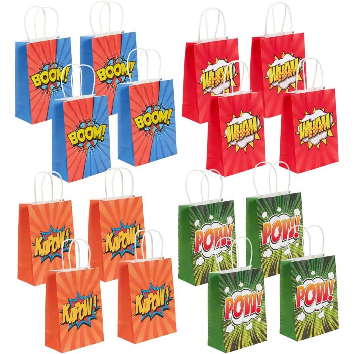 Goodie Bags Superhero 12er-Set