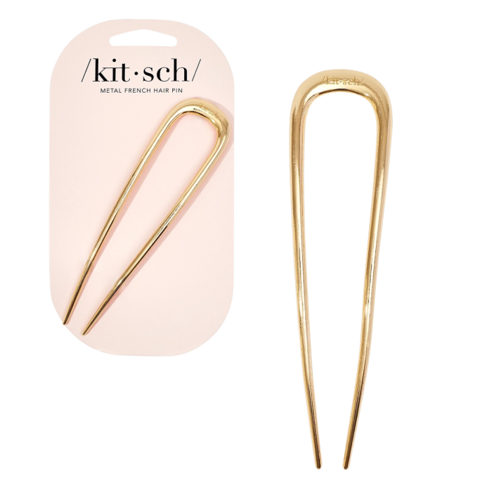 Haarnadel Gold