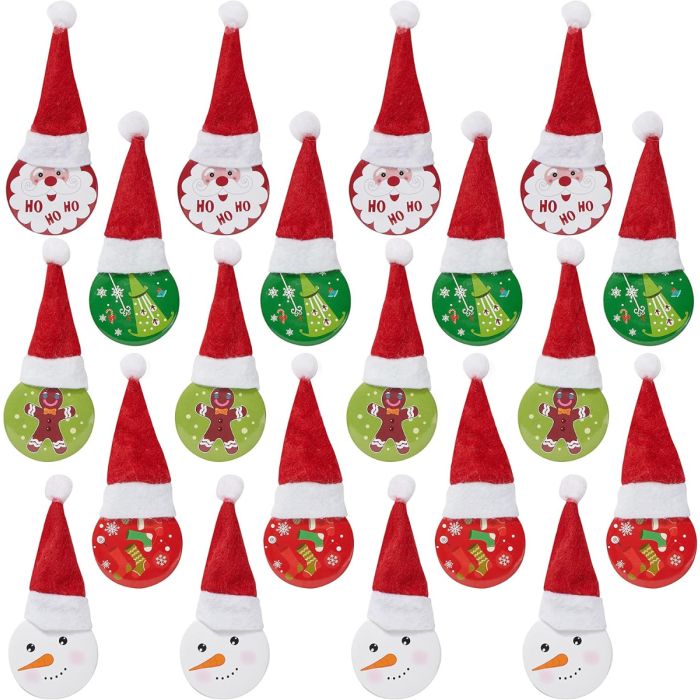 Badges Weihnachten 20 Stück