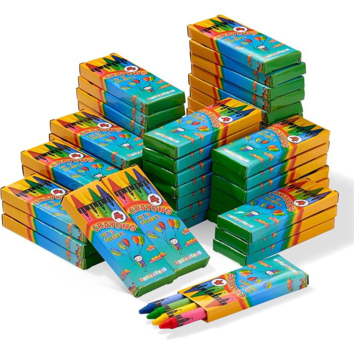 Wachsstifte 4er-Set 50 Stück