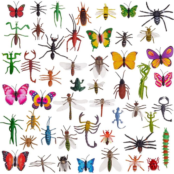 Spielzeug Insekten Spielfiguren 50 Stück