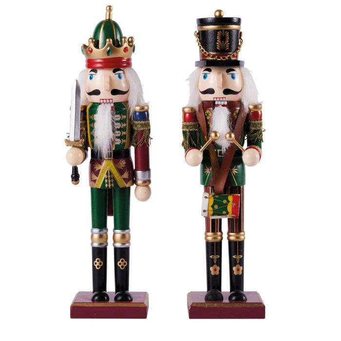 Weihnachts-Nussknacker Soldat Premium Wood 30cm
