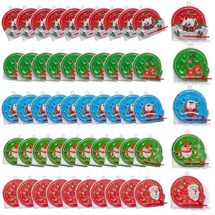 Geduldspiel Pinball Game Weihnachten 50 Stück