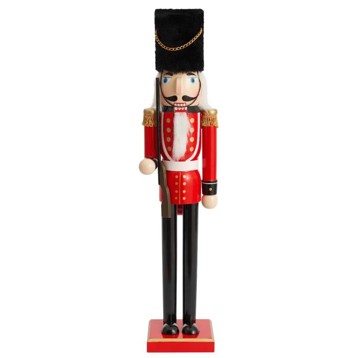Weihnachts-Nussknacker Soldat Beefeater 90cm