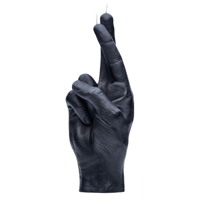 Crossed Fingers Schwarz