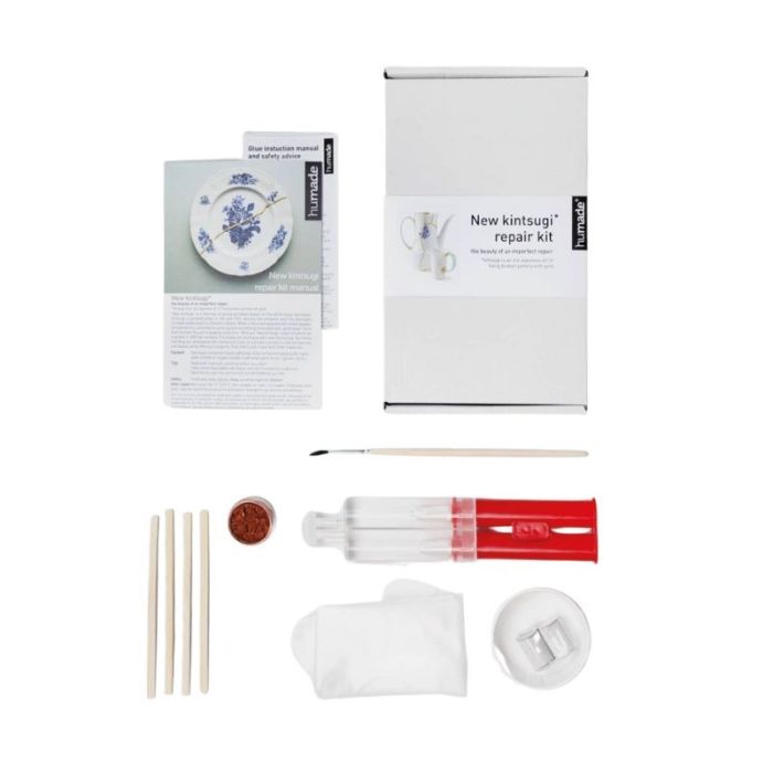 Kintsugi DIY Reparatur Kit Kupfer mit Anleitung