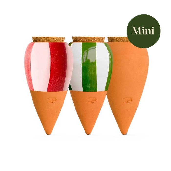 Bewässerungskegel Mini Ollas Streifen (3er Set)