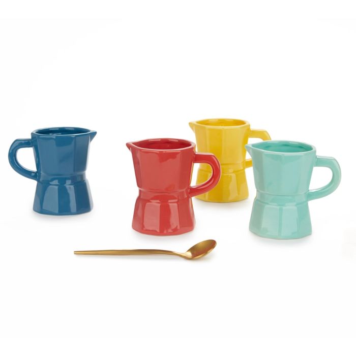 Espressotassen Mokka Keramik 4er Set