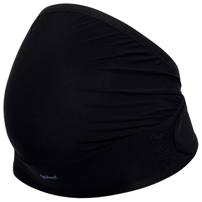 Stützgurt für Schwangere mit Klettverschluss Schwarz L/XL