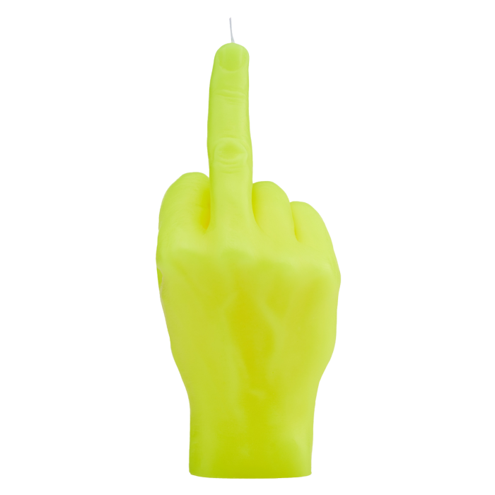 F*ck you neon Gelb