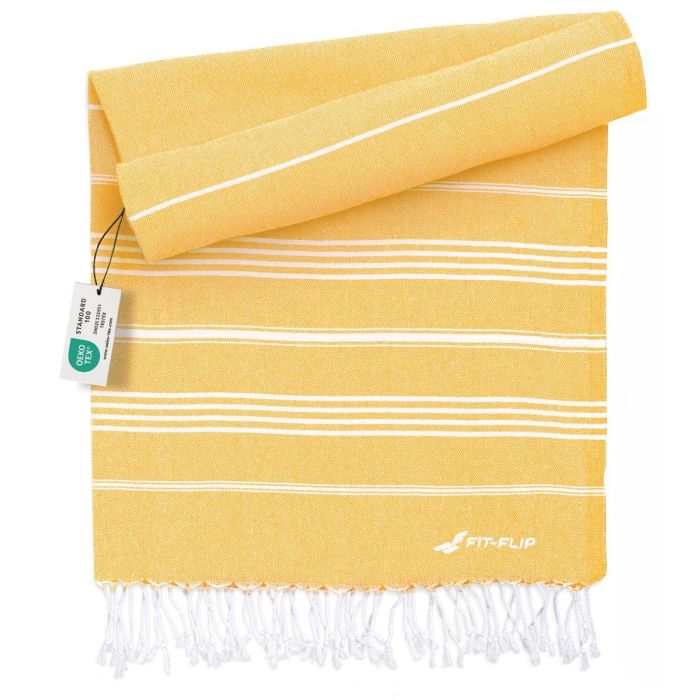 Hamamtuch Baumwolle Recycelt 100x200cm Honey - Sultan