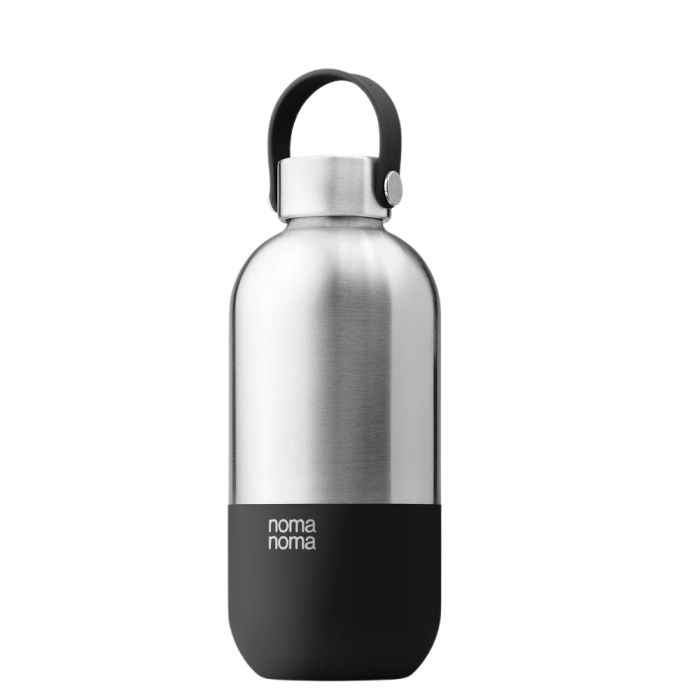 Trinkflasche Edelstahl auslaufsicher 750ml Coffee Black