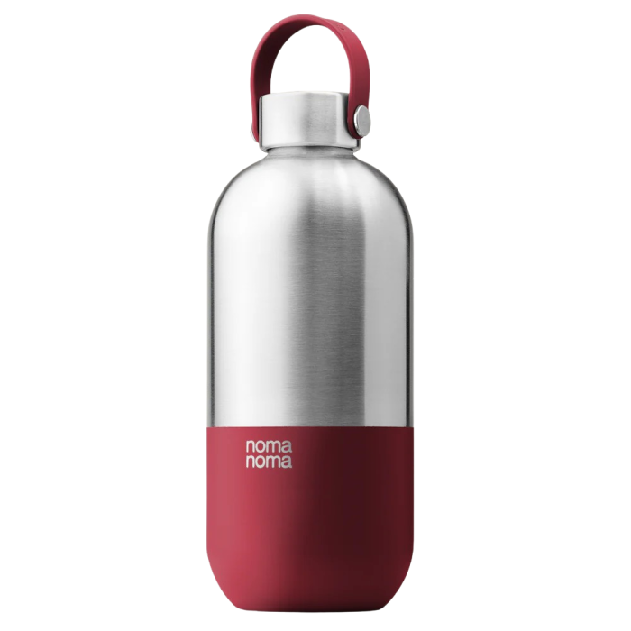 Trinkflasche Edelstahl auslaufsicher 1000ml Grenadine Red