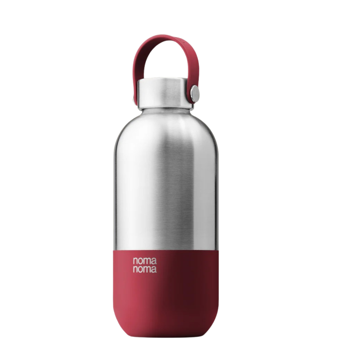 Trinkflasche Edelstahl auslaufsicher 750ml Grenadine Red