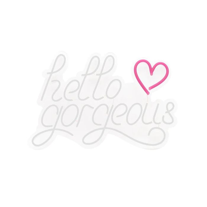 LED Wandneon- Hello Gorgeous