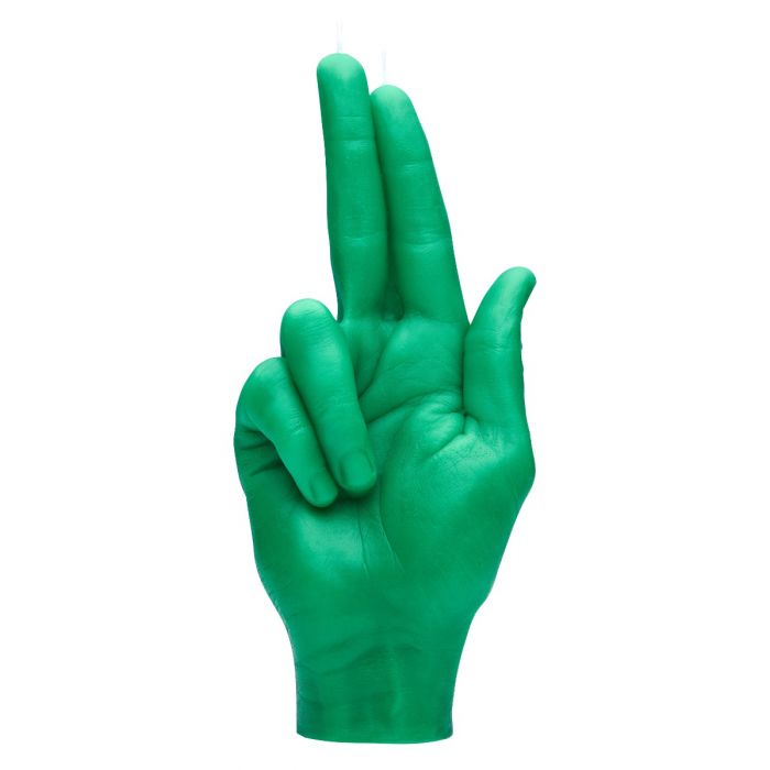 Gun fingers Grün