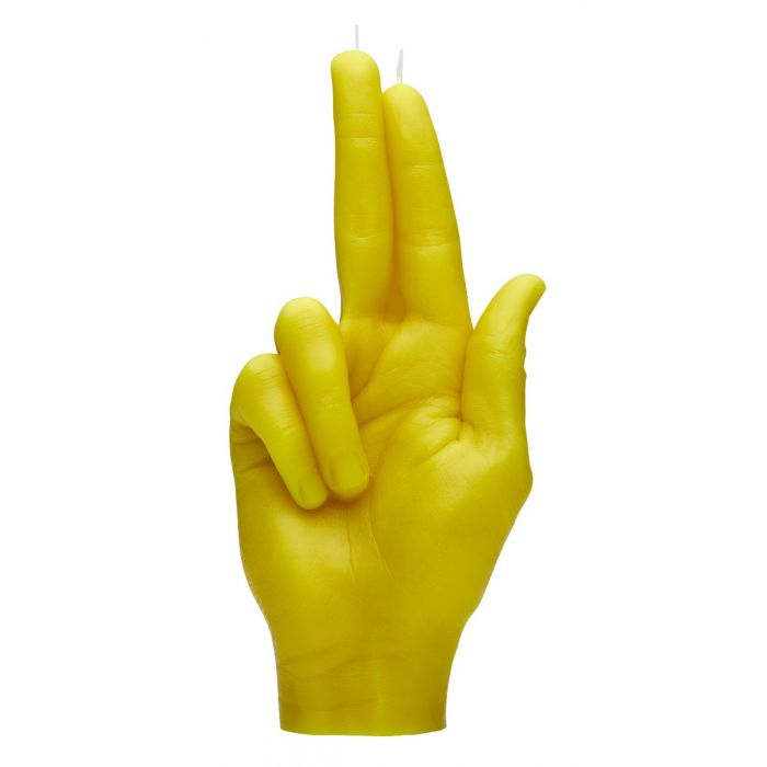 Gun fingers Gelb