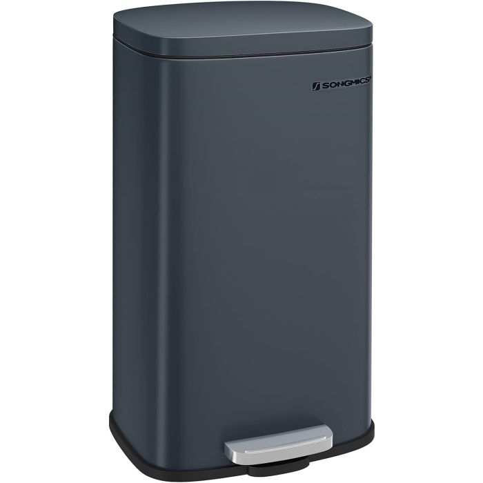 Mülleimer Küche 30L Softclose grüngrau