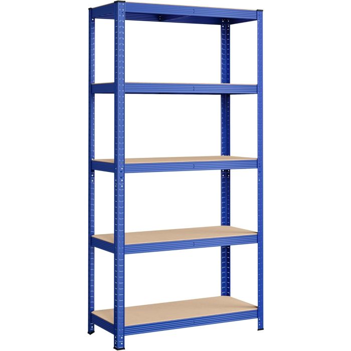 Schwerlastregal mit Stahlgestell 875kg Blau